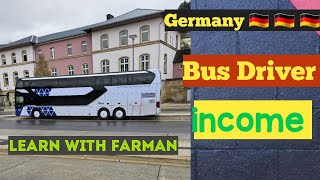 bus driver Salary in germany|germany main driver ke salary
