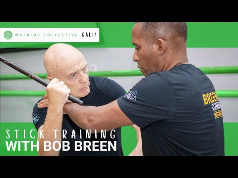 Kali Single Stick Training Techniques - Stick Trapping and Disarms with Bob Breen