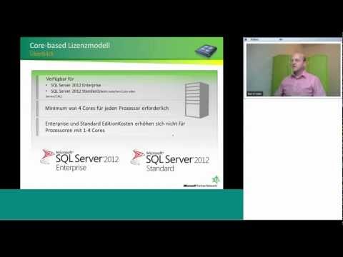 Tech Data Microsoft Webcast Microsoft SQL Server 2012. Lizenzierung