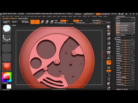 Introduction to ZBrush 4R7 28