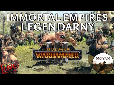 Total War: Warhammer 3 Immortal Empires - Rozpoczynamy Plądrowanie! (Ogry - Legendarny) Stream🔴#4