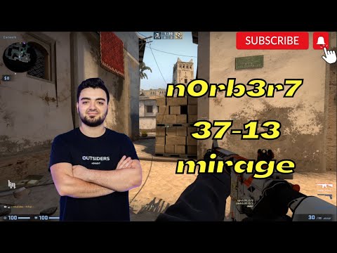 n0rb3r7 37Kills (mirage) @ FACEIT ranked 2022.11.27 - CSGO POV