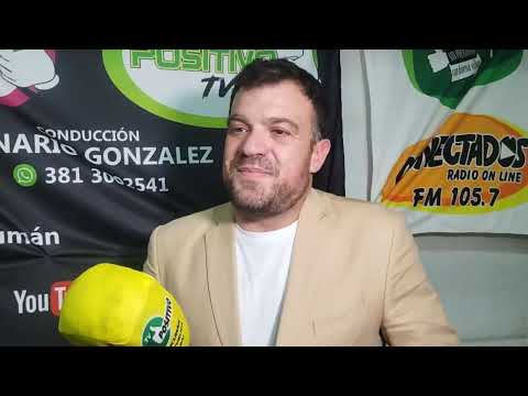 Pancho Serra intendente de Monteros en las fiestas patronales de san Andrés.