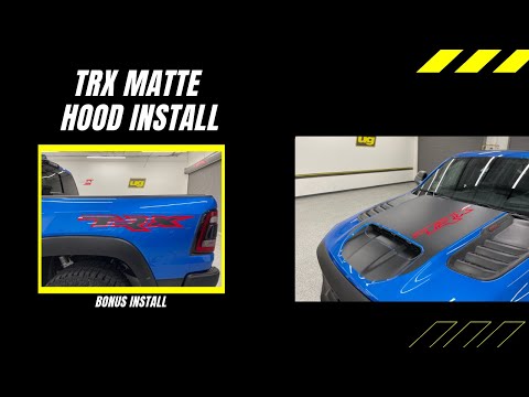 How To Install Your TRX Matte Hood & Bedside Graphics | From Underground Graphics