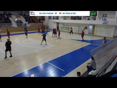 ARKUS liga 19. kolo / RK Novi Pazar - RK Proleter / 29.02.2020.