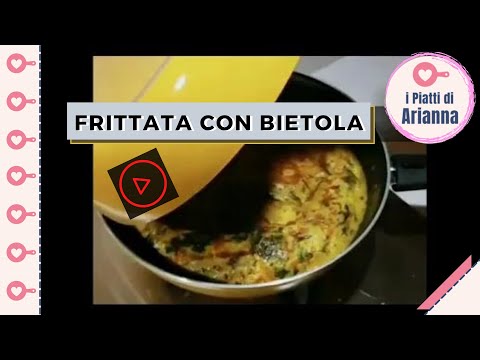 Frittata con Bietola - #shorts