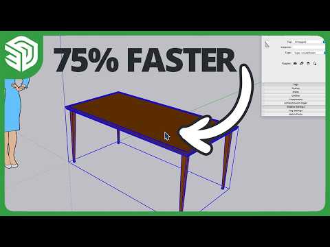 How to speed up your 3D modeling by 75%