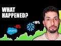 Snowflake S Surge Vs Salesforce S Drop What Happened
