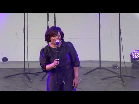 Ciska Oranje performing at the AGT 10 Year Reunion Show 2023