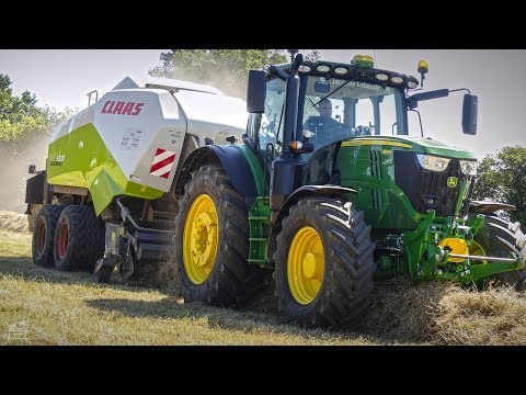 Pressage du foin 2018 - CUMA Conde-Sur-Vire