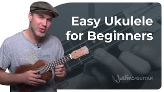 How To Play Ukulele - Beginner Lesson 1 - Easy Chords, Strumming And Songs [UK-001]