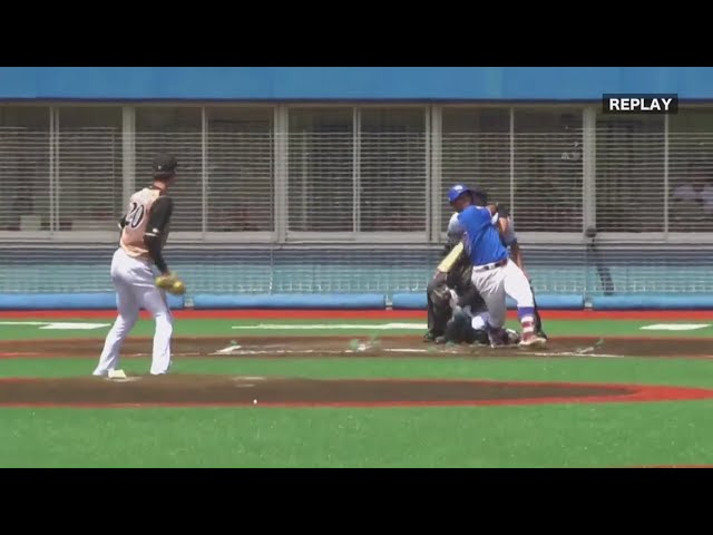 【ファーム】逆風関係なし!! イーグルス・フェルナンドの先制ソロホームラン!! 2019/7/27 E-F(ファーム)