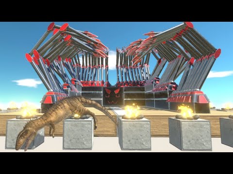 100 Steel Tentacles Animal Revolt Battle Simulator