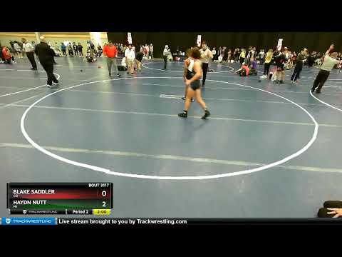 106 Lbs Champ. Round 2 - Blake Saddler, CO Vs Haydn Nutt, MI 126e