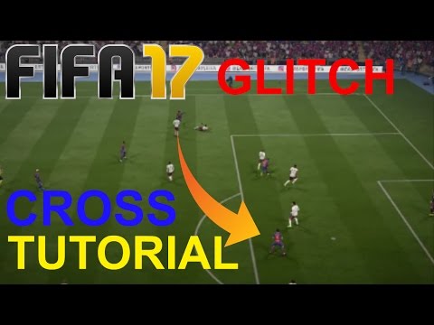 FIFA 17 - GLITCH CROSS TUTORIAL - SPECIAL TRICK/HOW TO SCORE GOALS/BEST CROSSING TECHNIQUE