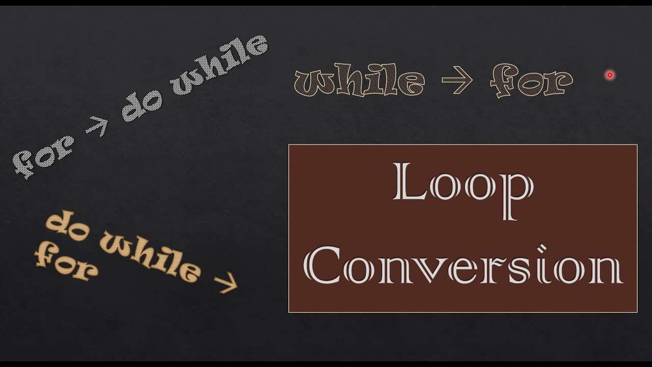 Loop Interconversion in Java| for, while, do-while | Iterative Construct | ICSE Syllabus