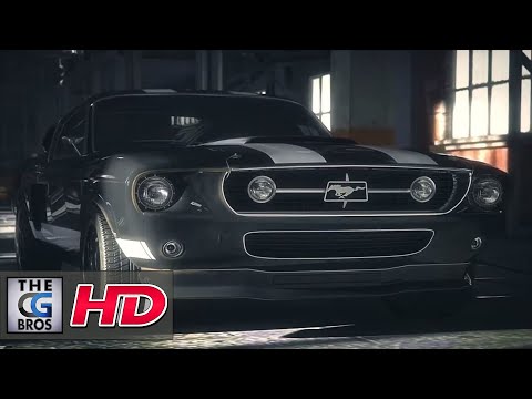 CGI 3D Animated Short: "Ford Mustang 1967 vs Audi R8" - by Zeynal Adigozalov