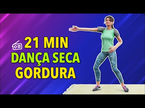 21 MINUTOS DE DANÇA PARA SECAR A GORDURA DA BARRIGA – CARDIO EM CASA