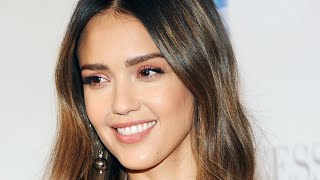 Jessica Alba's Tiny Black-and-White Bikini Looks Like a Literal Painting