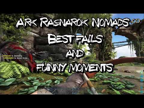 Ark Ragnarok Nomads   Fails & Funny Moments