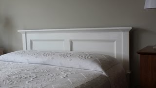 How to paint and install the headboard by Jon Peters