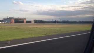 preview picture of video 'Swiss A320 approach touchdown taxi @ TXL Berlin Tegel'