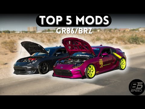Top 5 mods for your GR86/BRZ! l 86 SPEED