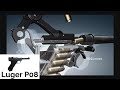 3D Animation: How a Luger P08 Parabellum Pistol works