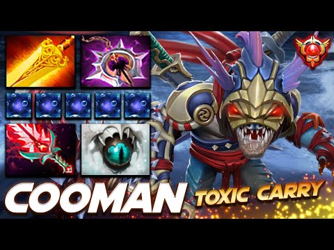 Cooman Slark Toxic Carry - Dota 2 Pro Gameplay [Watch & Learn]