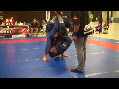 Devhonte Johnson @ Grappler's Quest US Nationals 2015 (second match)