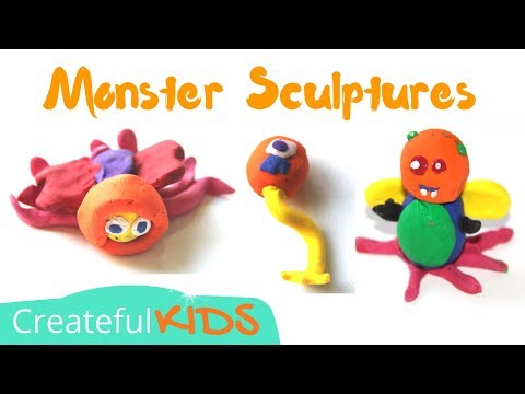 How To Sculpt Monsters - Sculpting Lessons for Kids