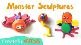 How To Sculpt Monsters | Sculpting Lessons for Kids
