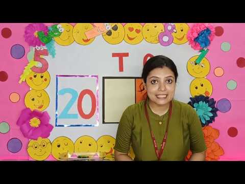 Let Us Learn How to Write & Count Numbers - Number '20' !!!