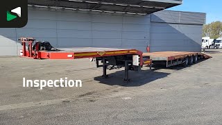 Полуприцеп низкорамная платформа Broshuis E-2190/27 Extendable 3x Steering Axles Winch Ramps | Изображение 4 - Autoline