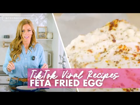 Trying Viral Recipes, the Feta Fried Egg