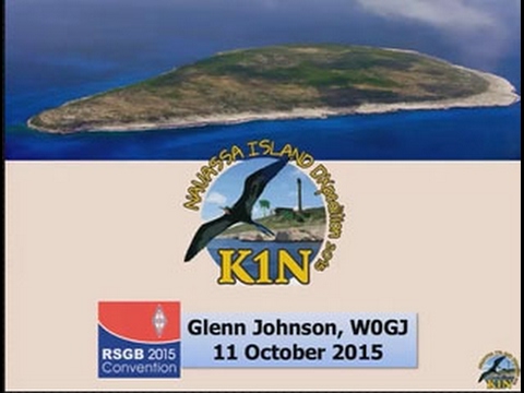 RSGB Convention lecture 2015 - Navassa Island DXpedition