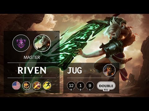Riven Jungle vs Jarvan IV - NA Master Patch 9.12
