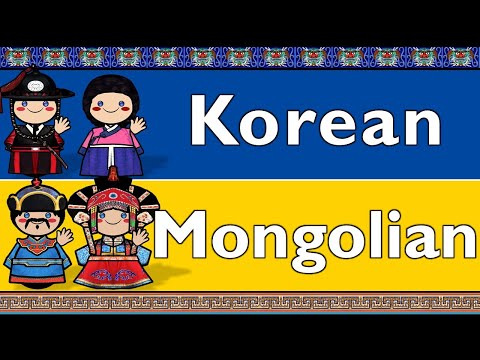 KOREAN & MONGOLIAN