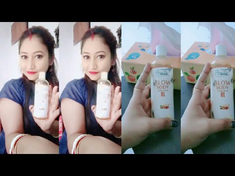 Ayurvedic glow body polishing oil