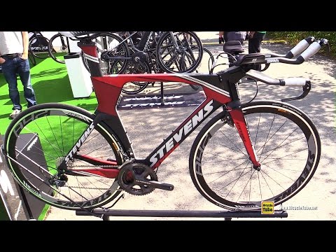 2016 Stevens Super Trofeo Triathlon Bike - Walkaround - 2015 Eurobike Demo Day