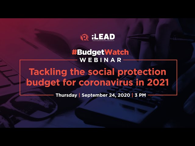 Webinar: Tackling the social protection budget for coronavirus in 2021