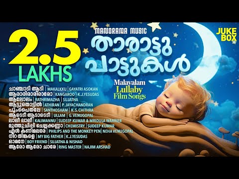 Tharattupattukal | Malayalam Lullaby Film Songs |Jukebox |സൂപ്പർഹിറ്റ് മലയാളം സിനിമ താരാട്ടുപാട്ടുകൾ