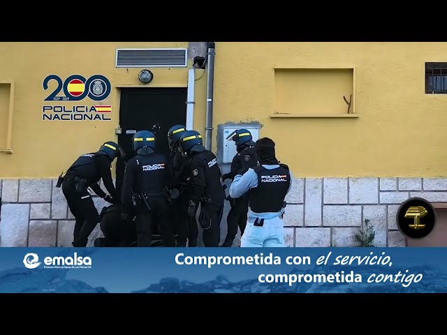 La Policía Nacional libera a dos víctimas y detiene a 11 integrantes de una red criminal