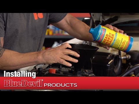 How to Install BlueDevil Head Gasket Sealer - YouTube