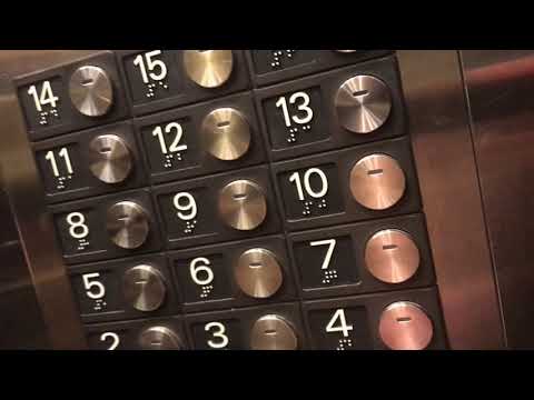Rare! Awesome Mitsubishi traction elevators | Charter hotel | Seattle, Wa