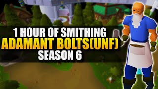 Smithing Adamant Bolts (unf) | Testing OSRS Wiki Money Making Methods | Money Making Guide 2022