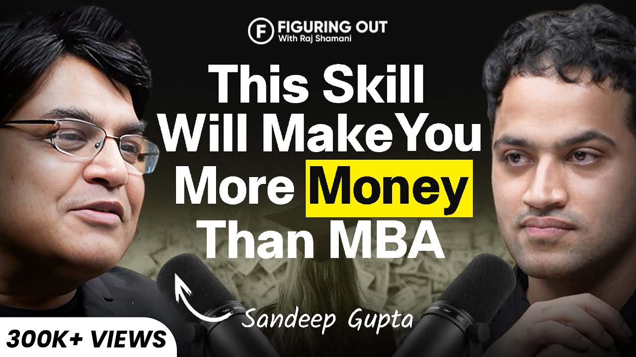Is MBA Worth In 2025? Harvard vs IIM, CAT Exam & Public Speaking | Sandeep Gupta | FO340 Raj Shamani