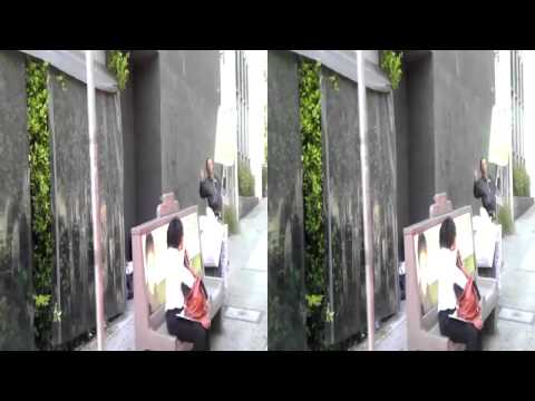 Jennifer Aniston Homeless Man in 3d