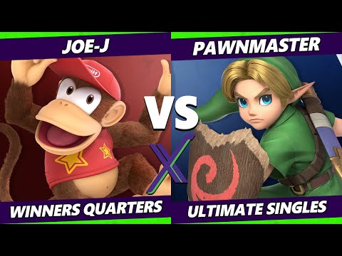 S@X 445 Winners Quarters - Joe-J (Diddy Kong) Vs. PawnMaster (Young Link) Smash Ultimate - SSBU