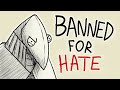 AM GETS BANNED FOR HATE SPEECH I Have No Mouth And I Must Scream Animatic